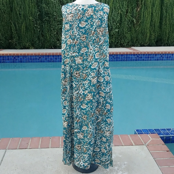 Studio Ease Reversible Maxi Dress Sz. 16 - Picture 2 of 5